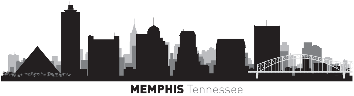 Memphis Tennessee Skyline