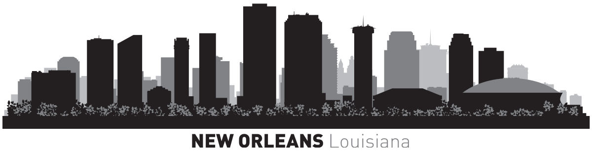 New Orleans Louisiana Skyline