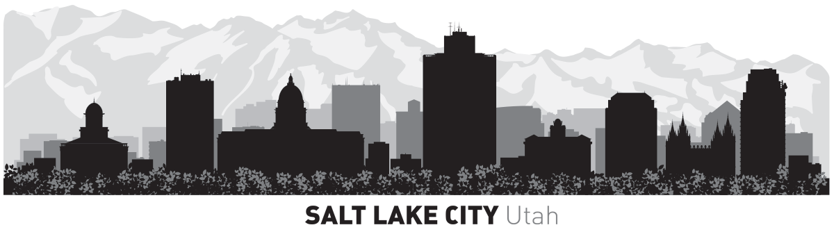 Salt Lake City Utah Skyline