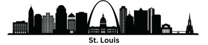St Louis Skyline 425x92 