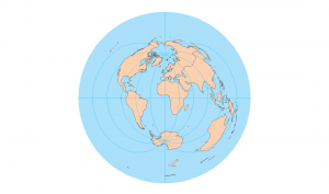 Azimuthal Equidistant Projection Types Of Maps Earth 50 Map Projections Types: A Visual Reference Guide [Big List] - Gis  Geography