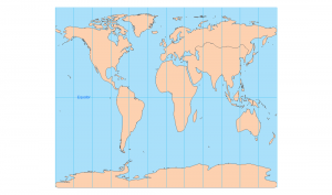 equidistant cylindrical arc system