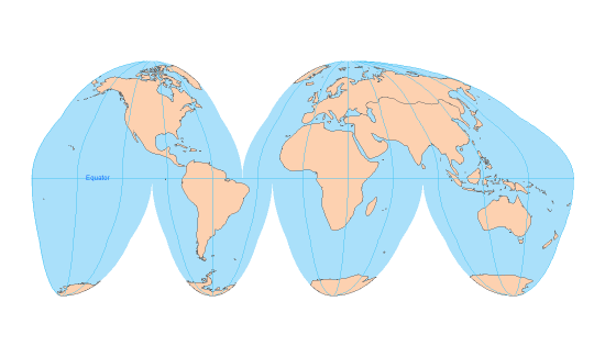 goode map projection