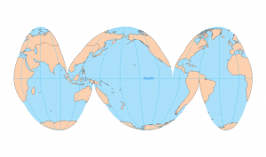 projections map types goode ocean projection visual reference guide list big