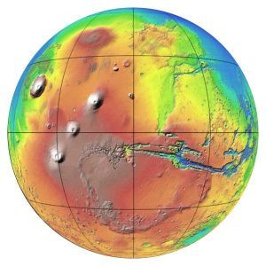 Topografia de Marte