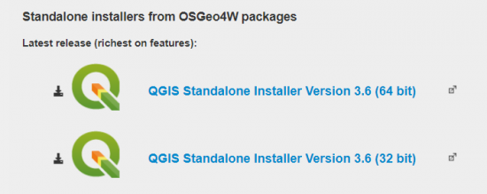 qgis installer