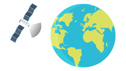 mapas de satélite