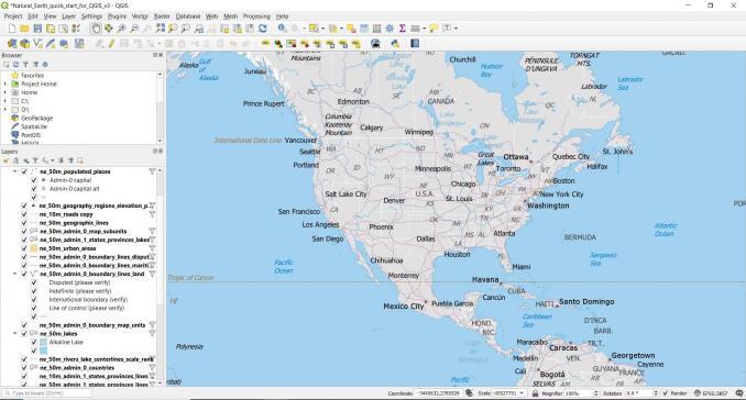 Qgis Tutorial How To Use Qgis 3 Gis Geography 3413