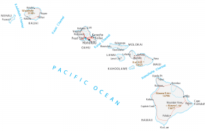 Map of Hawaii – Islands and Cities