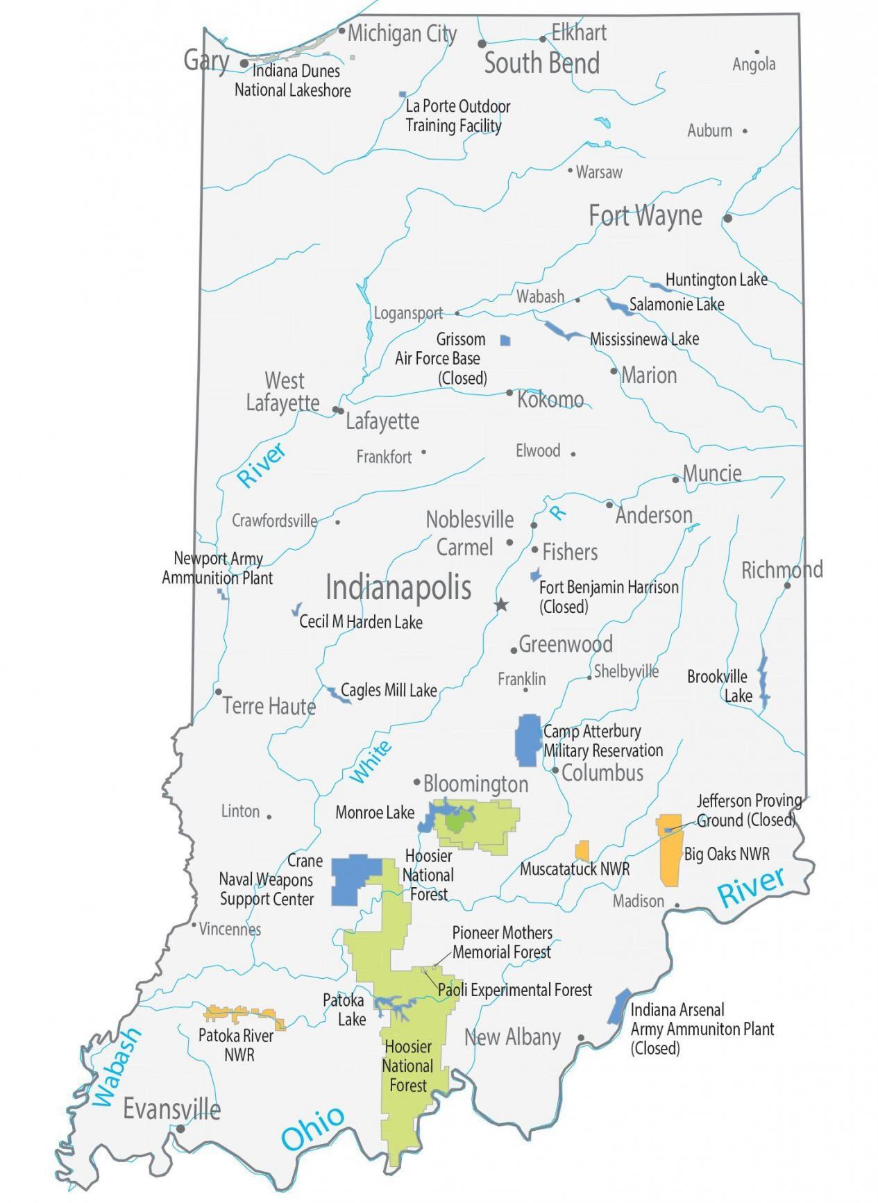 Indianapolis Neighborhood Map GIS Geography