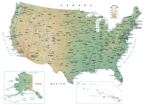 Map of USA