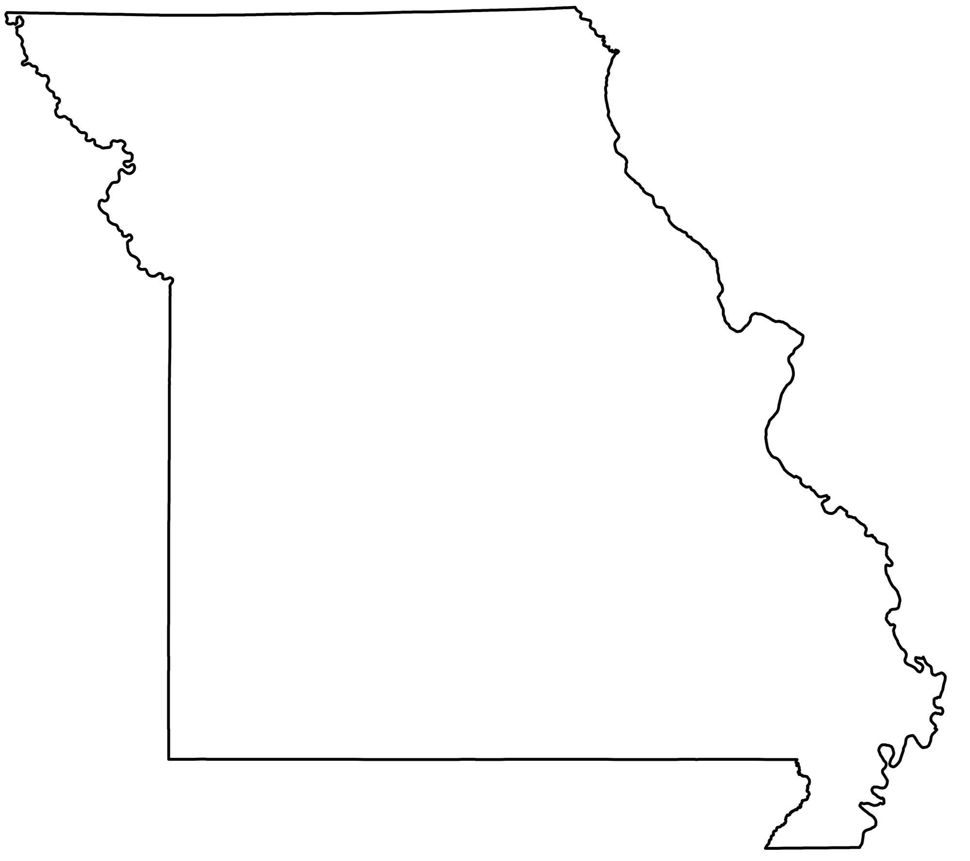 State Outline Clipart