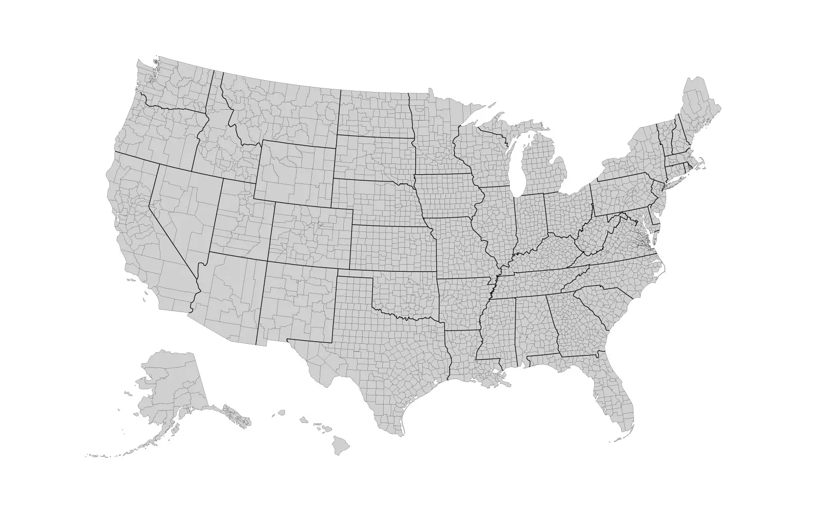 US County Map Feature