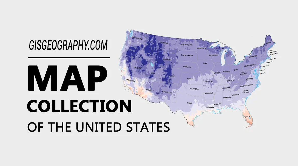 blank us map with rivers and mountains