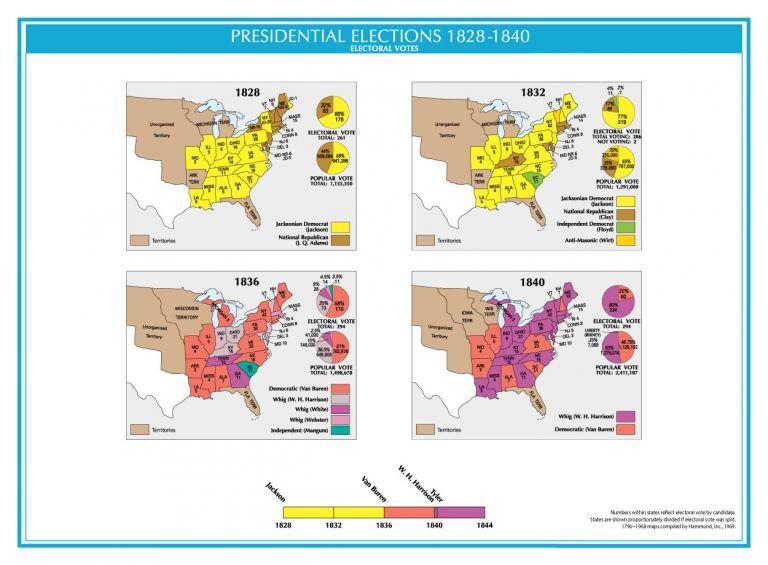United States Presidential Elections 1828-1840