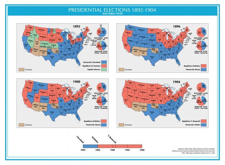 Presidential Elections 1892-1904
