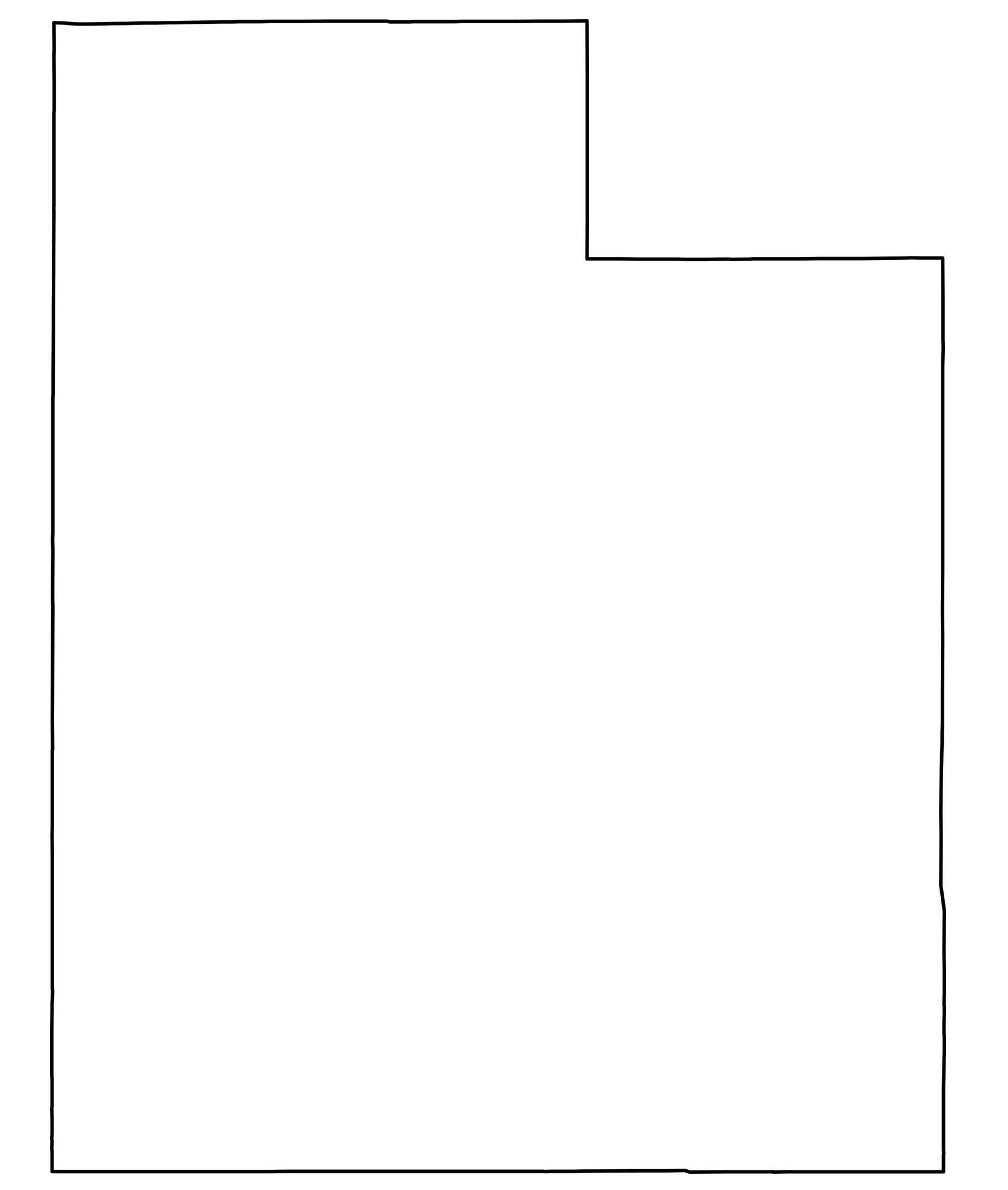 State Outlines Blank Maps Of The 50 United States GIS Geography