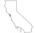California Outline Map