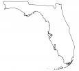 Florida Outline Map