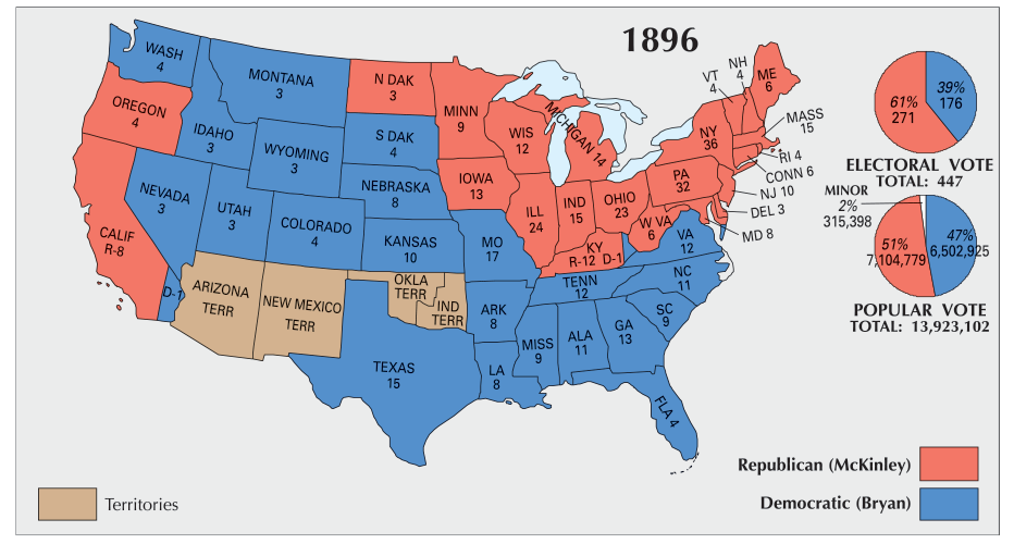 US Election 1896