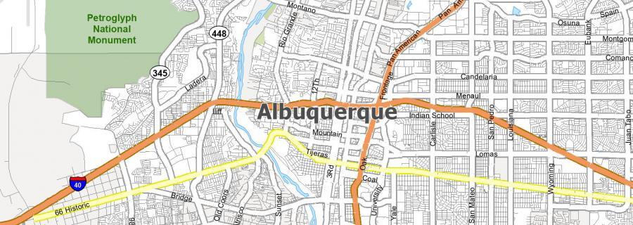Albuquerque Map Feature 900x320 