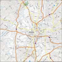 Atlanta Road Map