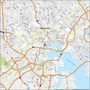 Baltimore Road Map 300x300 