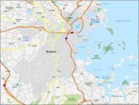 Boston Map Massachusetts