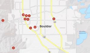 Boulder Colorado Map