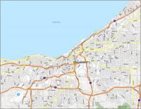 Cleveland Road Map