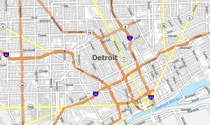 Detroit Map