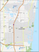 Fort Lauderdale Map Florida