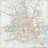 houston map by zip code