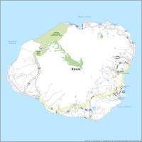 Kauai Road Map
