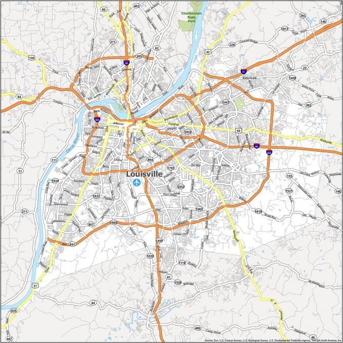 Louisville Road Map 678x678 