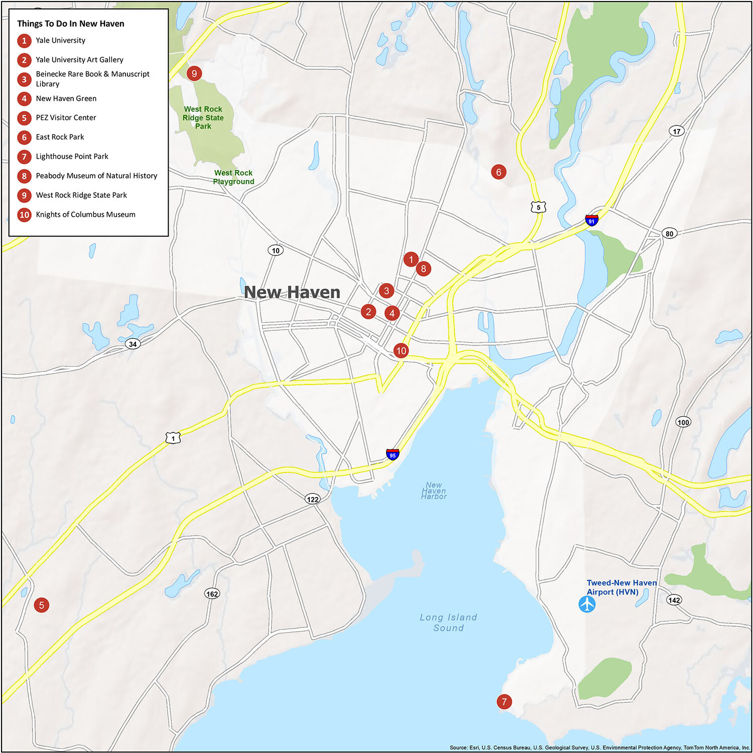 New Haven Gis Map New Haven Connecticut Map - Gis Geography