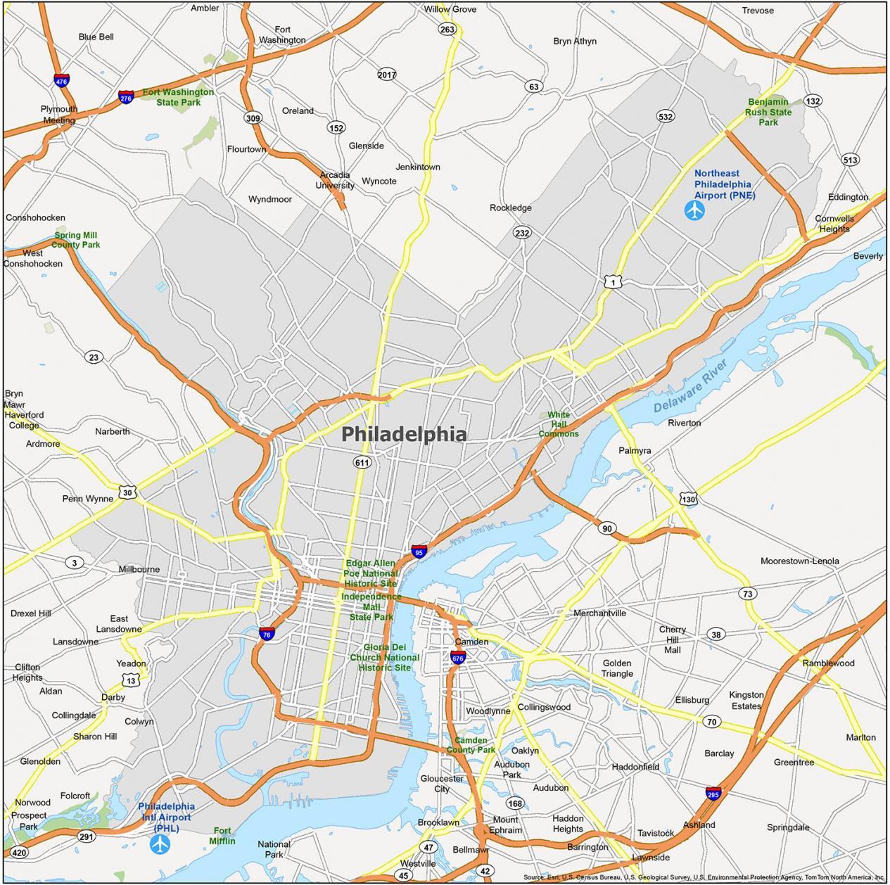 Philadelphia Crime Map GIS Geography