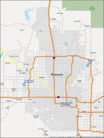 Phoenix Map Arizona