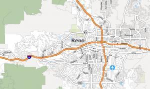 Reno Nevada Map