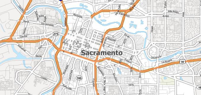 Sacramento Map Collection California Gis Geography