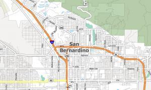San Bernardino Map, California