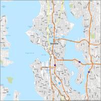 Seattle Road Map