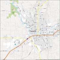 Spokane Road Map