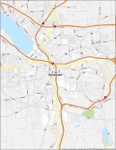 Syracuse Map