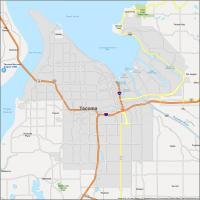 Tacoma Map Washington