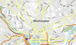 Washington DC Map, District of Columbia