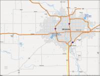 Wichita Map Kansas