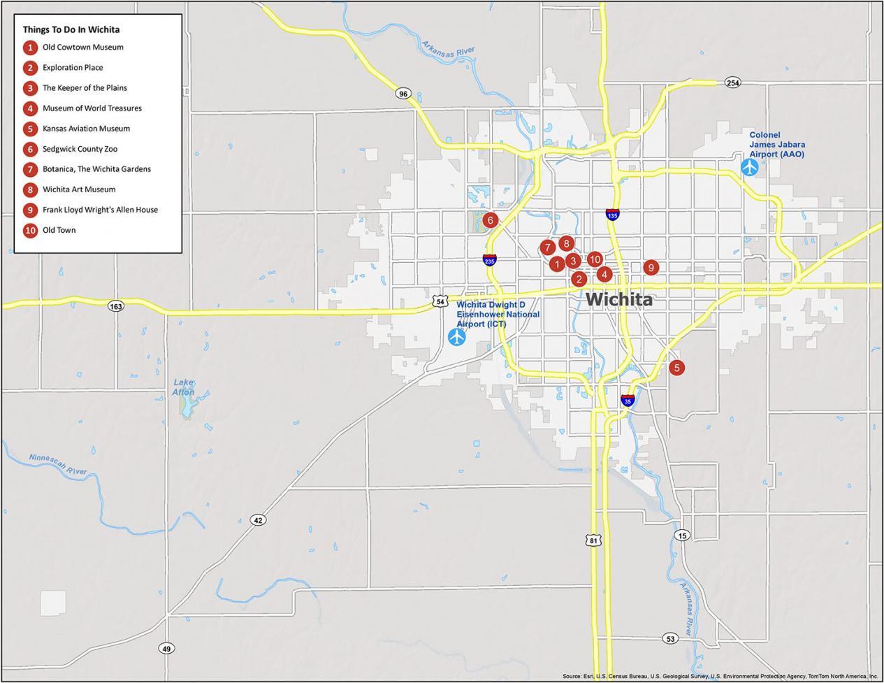 Sedgwick County Ks Gis Map Of Wichita, Kansas - Gis Geography