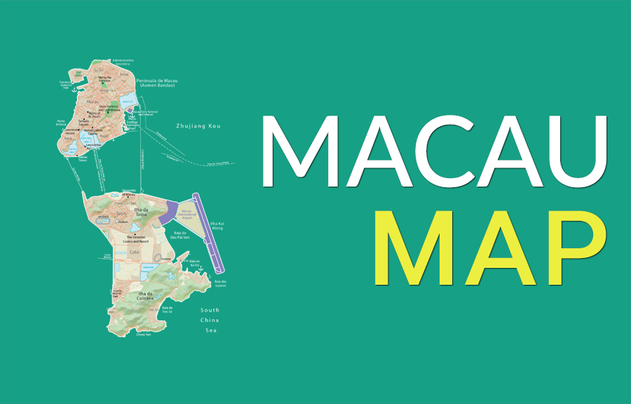 Macau Downtown Map