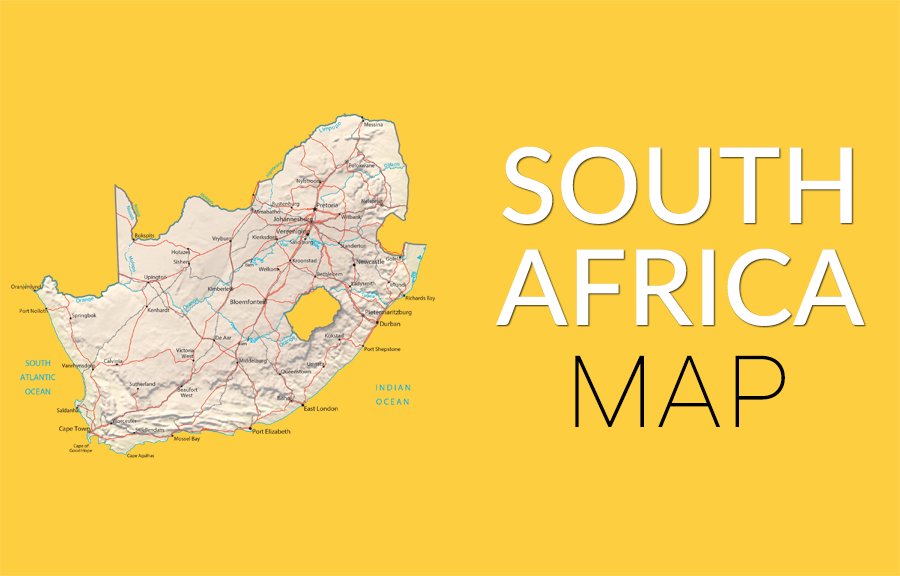 Free Gis Maps South Africa Map Of South Africa - Gis Geography